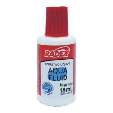 Imagem de Corretivo Líquido Radex à base de água atóxico com 18ml