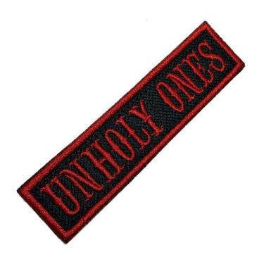 Imagem de NT0519T04 Unholy Ones Patch Bordado Termo Adesivo ou Costura - BR44