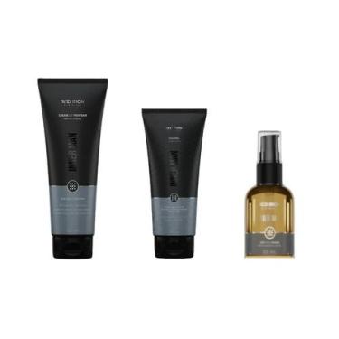 Imagem de Red Iron Kit Inner Man Shampoo + Creme de Pentear + Oleo de Barba