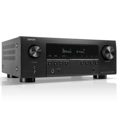 Imagem de Receiver Denon AVR-S970H 7.2ch 90K 8K UHD 3D Audio Dolby Atmos DTS:X Heos Integrado VRR Preto 110v
