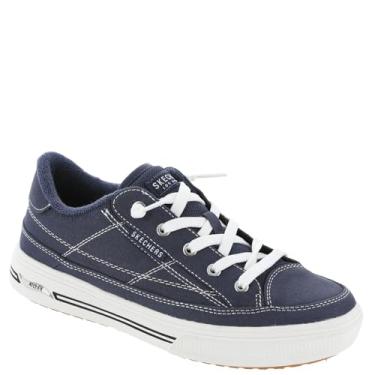 Imagem de Skechers Tênis feminino Arch Fit Arcade-Arcata, Azul marino, 9 Wide