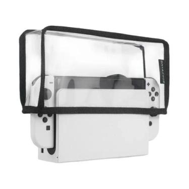 Imagem de Capa De Poeira Para Nintendo Switch OLED, Case De Malha Anti-Risco Com