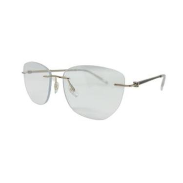 Imagem de Armação De Óculos Bulget Bg2156m 04b Dourado Brilho-Feminino