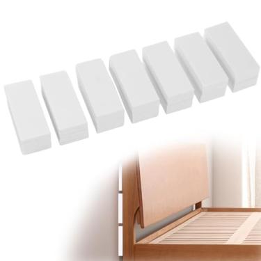 Imagem de 40 batentes de cabeceira, almofadas de cabeceira para parede, almofadas de cabeceira de espuma EVA macia, tampas de cama fáceis de instalar, amortecedores de cabeceira multifuncionais para parede