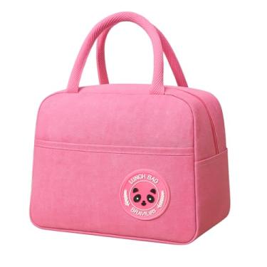 Imagem de Bolsa Térmica Lunchbag com Alça Resistente (Rosa)