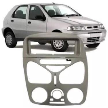 Imagem de Moldura Painel C/Ar Rádio S/Furo Relógio Palio Siena 2003/.