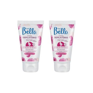Imagem de Creme Depilatorio Depil Bella Facial Petala De Rosas 40G-2Un