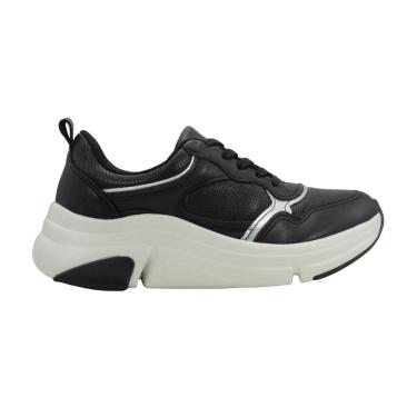 Imagem de Tênis Modare Feminino Preto/Prata