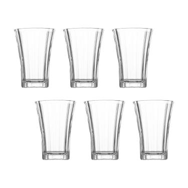 Imagem de Copo De Vidro Pasabahçe Para Shot 110 ml Diamond 6 Peças