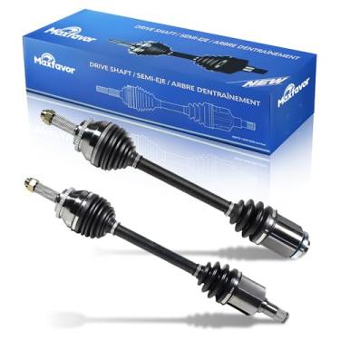 Imagem de Maxfavor Par de conjunto de eixo CV dianteiro compatível com Mitsubishi Endeavor 3.8L V6 FWD 2004 2005 2006 2007 2008 2009 2010 2011 Mitsubishi Endeavor 3.8L V6 FWD, lado do motorista e do passageiro