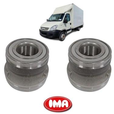 Imagem de Par Cubo Da Roda Dianteira Com Rolamento - Daily 1997 A 2007 - Al-680 