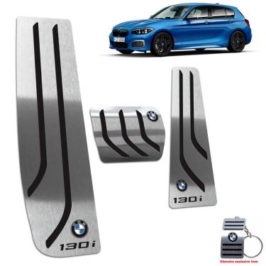 Imagem de Pedaleira Automático + Descanso Bmw 130i 2006 A 2012 Preto