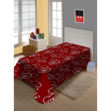 Imagem de Manta Fun Solteiro Mickey Mouse C/Cinta 150X200M Jolitex