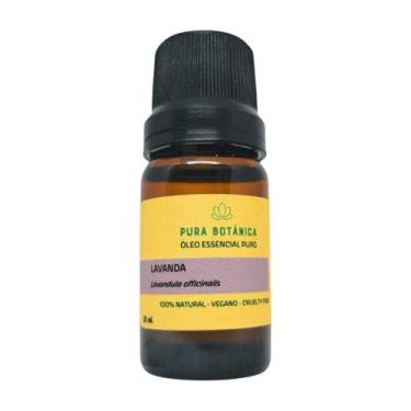 Imagem de Óleo Essencial de Lavanda Puro 10ml Pura Botânica