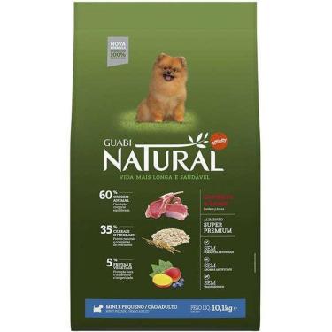 Imagem de Ração Guabi Natural para Cães Adultos de Raças Pequenas sabor Cordeiro & Aveia 10,1 Kg