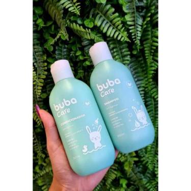 Imagem de Kit Shampoo + Condicionador Bebê 250ml Sem Lágrimas Buba Care100% vega