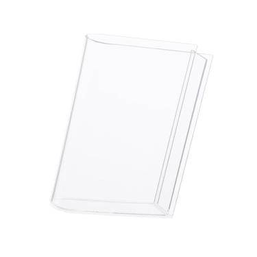 Imagem de Baoblaze Vaso para livros, vaso transparente para livros, centro de mesa, suporte nórdico para buquês de flores para sala de jantar, festa, decoração de quarto, Sem Impressão