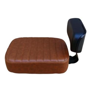 Imagem de RNXRZANK Almofada para Assento Traseiro de Bicicleta Manned Cushion Acessórios para Ciclismo Confortável para Andar Ao Ar Livre Banco Traseiro Do Passageiro Re, Style B, Tamanho real