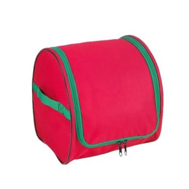 Imagem de Generic Saco de armazenamento de luzes de Natal, bolsa, recipiente de presente vermelho, tecido Oxford para luzes de Natal de Natal