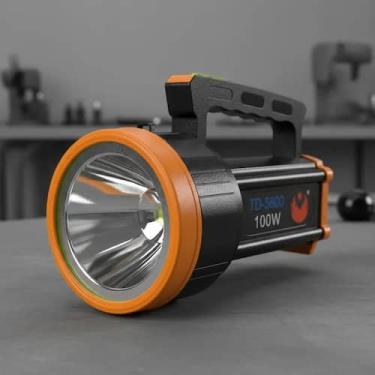 Imagem de Lanterna Tática Holofote 100w Led Potente 2km Profissional - Yeet