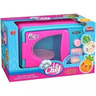 Imagem de Microondas Le Chef com Som e Luz 203 - Usual Brinquedos