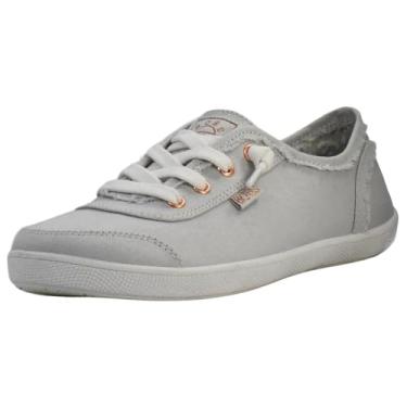 Imagem de Skechers Sapato feminino Bobs B fofo, Cinza claro, 35