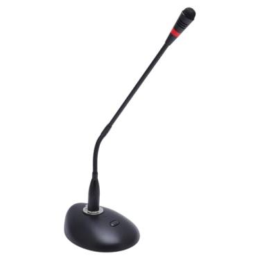 Imagem de ZJchao Microfone Condensador Gooseneck Profissional Cardióide Ajustável Microfone de Mesa para Palestra Reunião Conferência
