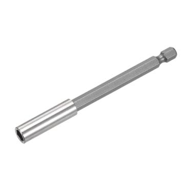 Imagem de Haste sextavada de 1/10.2 cm por extensão magnética de 10 cm, ferramenta elétrica de broca de chave de fenda de liberação rápida