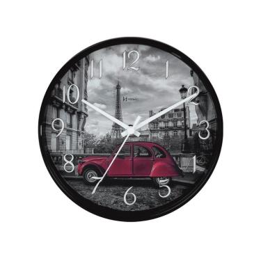 Imagem de Relógio De Parede Herweg Ref: 660146-034 Preto Paris