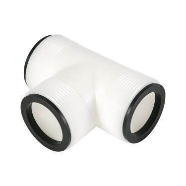 Imagem de Divisor em T para mangueira de piscina, conector de mangueira de piscina de 3 cm, válvula de êmbolo com 3 juntas divisor em T, acessórios de piscina, adaptador de substituição compatível com bomba de