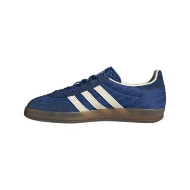 Imagem de adidas Vicblu/Nindig/Crewht Gazelle feminino para uso interno W Victory blueNight Indigo/branco creme, tamanho 37, Multi, 6 Wide