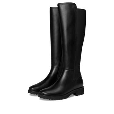 Imagem de Cole Haan Bota feminina Lyndon impermeável para equitação, Preto Ltr Wp, 38