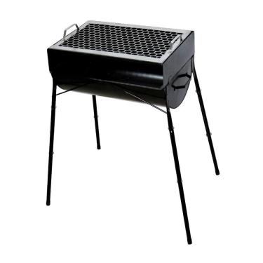 Imagem de Churrasqueira Em Aço Pé E Grelha Fe 75x44x30cm