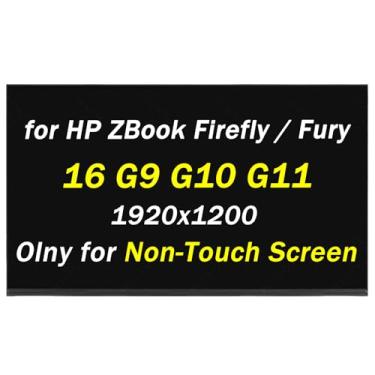 Imagem de PEHDPVS Substituição para HP ZBook Firefly 16 G9 G10 G11 para ZBook Fury 16 G10 G11 (2022) 60HZ 30 pinos 1920x1200 40.6 cm LED LCD Screen Painel digitalizador (apenas para tela sem toque)