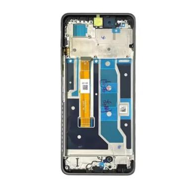 Imagem de Para Oppo Realme C67 4G/5G Tela LCD + Painel de Toque Digitalizador Montagem C67 4G 5G RMX3890 Moldura de Exibição (C67 5G com Moldura)