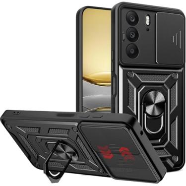 Imagem de Capa Para Realme C75 4G (Tela 6.72) Robusta Anti Impacto Com Proteção Para Camera (Preto)