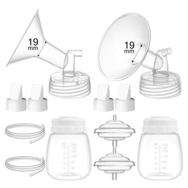 Imagem de Peças de bomba de mama TOVVILD, kit de flange de 19 mm, sem BPA