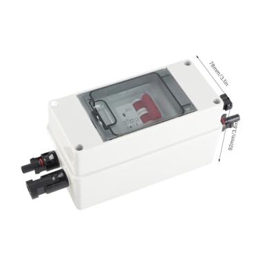 Imagem de Yctze Chave de Isolador Solar DC de 500v, Interruptor de Circuito IP65 Mini Circuito para Sistemas Fotovoltaicos Solares, Interruptor de Ar de Comutação de Carga, Disponível Em 16a, 20a, 32a, 40a,