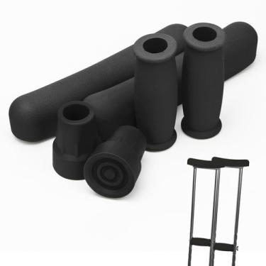 Imagem de Almofadas de muleta de reposição Ahier para muletas de braço ambulante