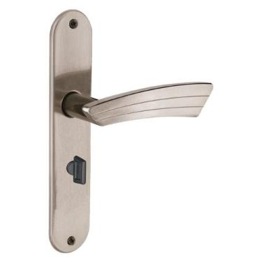 Imagem de Fechadura Banheiro Espelho Latonado Pop Aliança - Aliança Metalúrgica