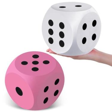 Imagem de Brinquedo educacional Foam Dice Shappy Fun Fun Fun, 15 cm e 2 peças