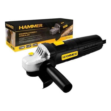 Imagem de Esmerilhadeira 710W Hammer: Potência E Precisão Em 4.1/2