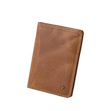 Imagem de Carteira Masculina Couro Legítimo Fóssil Cartões CNH Cédulas Couro50 São Paulo (Caramelo)