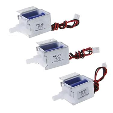 Imagem de Válvula Solenoide Miniatura 2 Vias Normalmente Fechada DC 6-24V Água Ar Válvula Solenoide 1 Peça (24V)