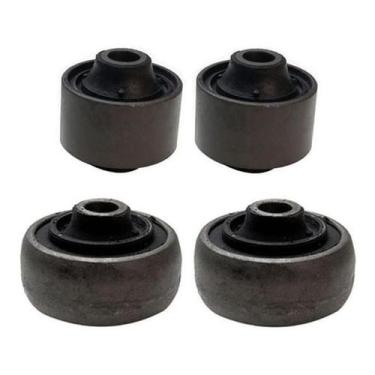 Imagem de Kit 4 Buchas Da Bandeja Dianteira Ford 1994-1999 - Grazzimetal