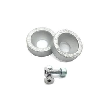 Imagem de Kit Parafuso E Arruela De Placa Decorativo - Laranja - Shieldmotors