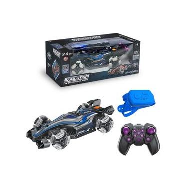 Imagem de EVOLUTION FORMULA 1 - STUNT DRIFT - AZUL - Carrinho de Formula 1 de Controle Remoto Multikids - BR2261 BR2261