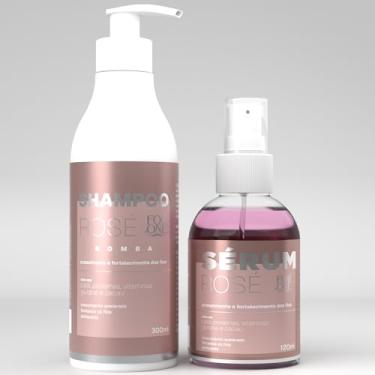 Imagem de Kit Serum Capilar Crescimento De Cabelo + Shampoo Anti Queda