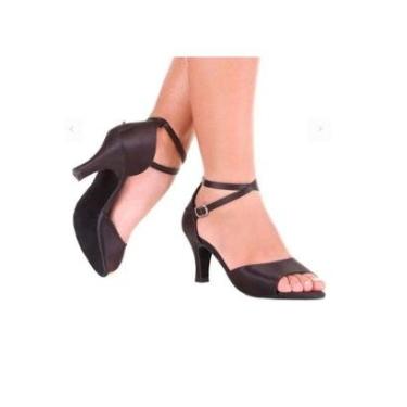Imagem de Sandália Dança de Salão Só Dança BL63 Feminina-Feminino