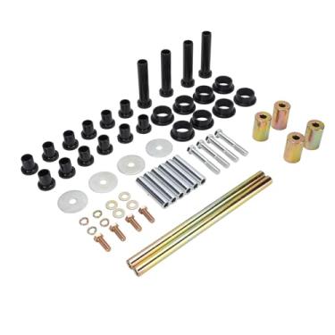 Imagem de Keenso Kit de Manchas de Eixos de Bucha de Braço Traseiro A, 60 PCS Kit de Bucha de Braço Traseiro Resistente Com Substituição de Eixos de Liga de Aço de Alta Resistência para